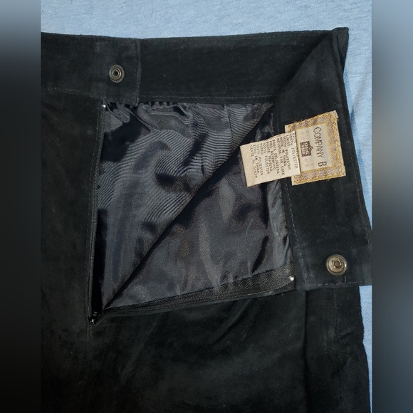 Ladies Genuine Suede Leather SKIRT, size 10 - Picture 4 of 6